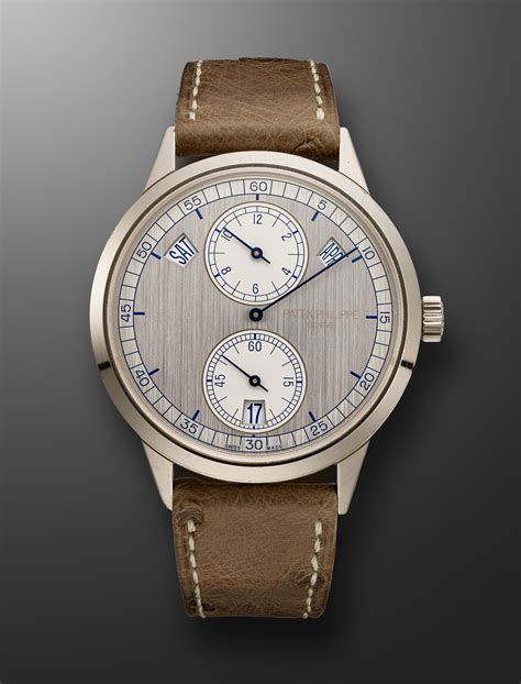 patek philippe white gold annual calendar